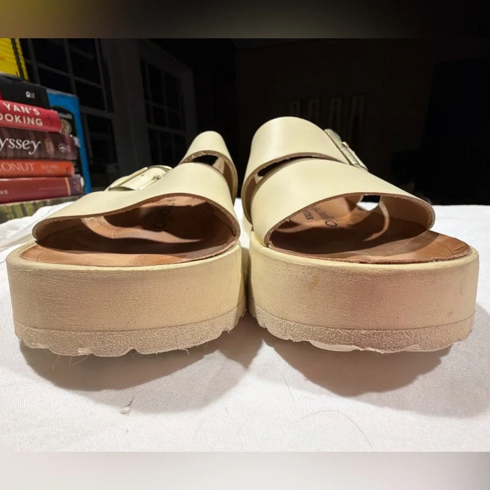 Birkenstock Papillio Almina Ecru Sandal Size Women’s Size 36 - Picture 9 of 16